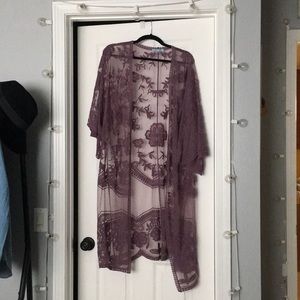 She + sky kimono / cardigan